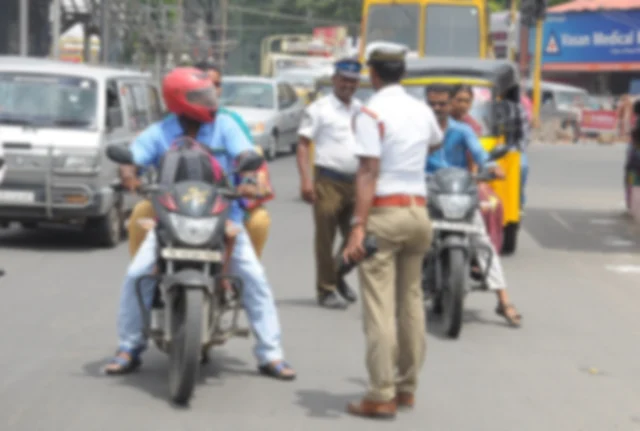 Traffic police -Reference photo