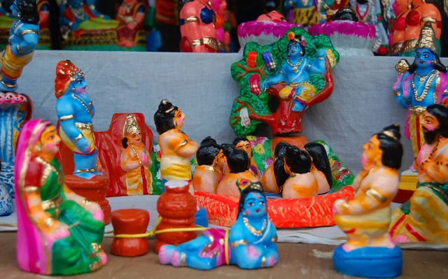 கிருஷ்ண லீலை கொலு பொம்மைகள்