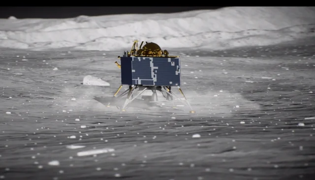 Vikram Lander Softlanding