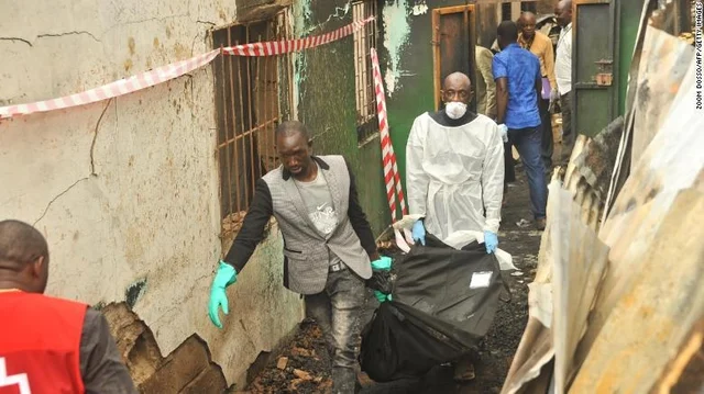 Liberia school fire