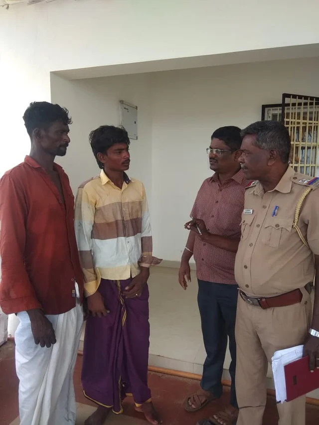 rescued fishermen
