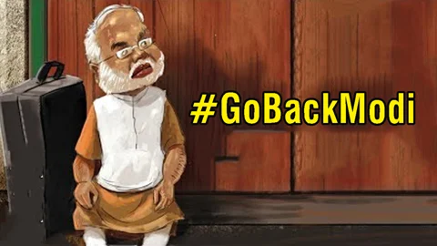 #GoBackModi