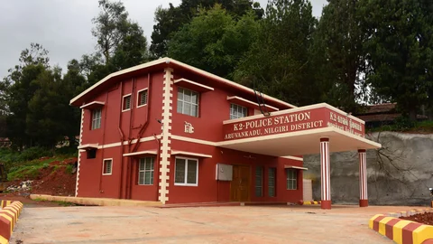 Aruvankadu Police station new building