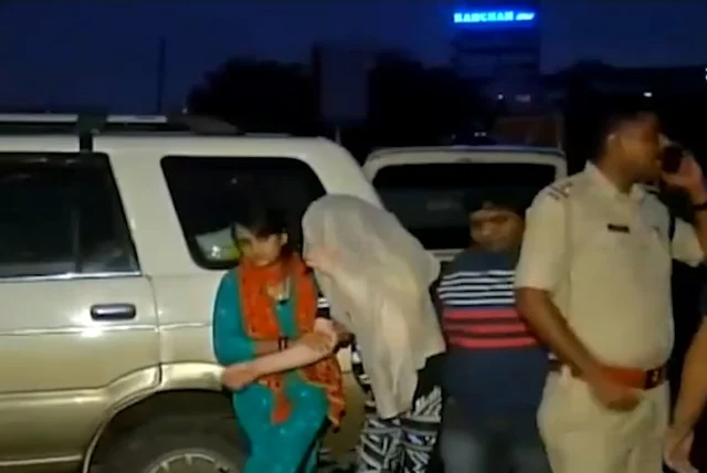arrested women
