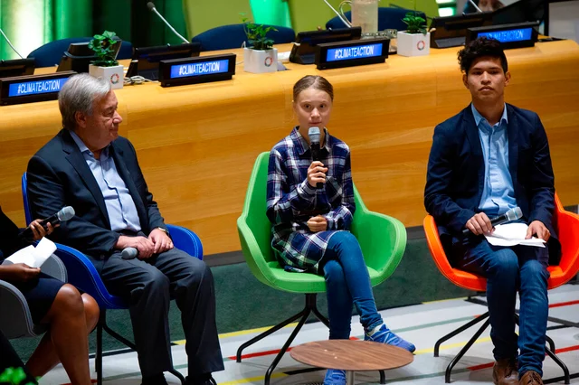 Greta Thunberg UN Summit