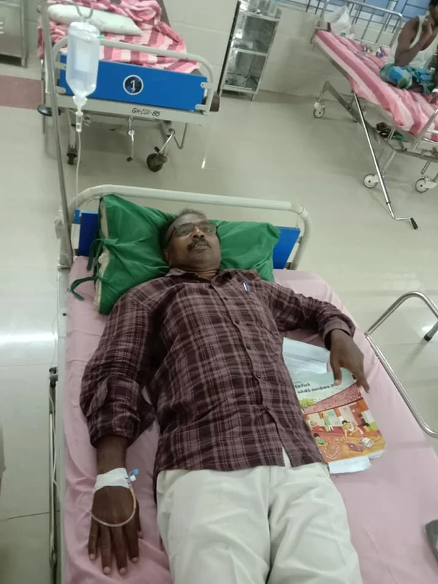 மருத்துவமனையில் புதுகை செல்வா