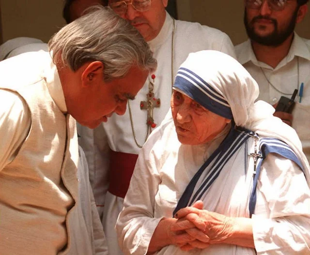 Mother Tereasa - Vajpayee