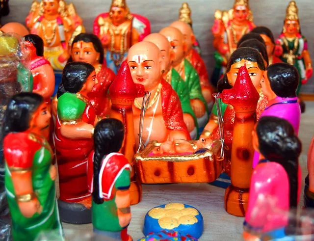 தொட்டில், குழந்தை கொலு பொம்மைகள்