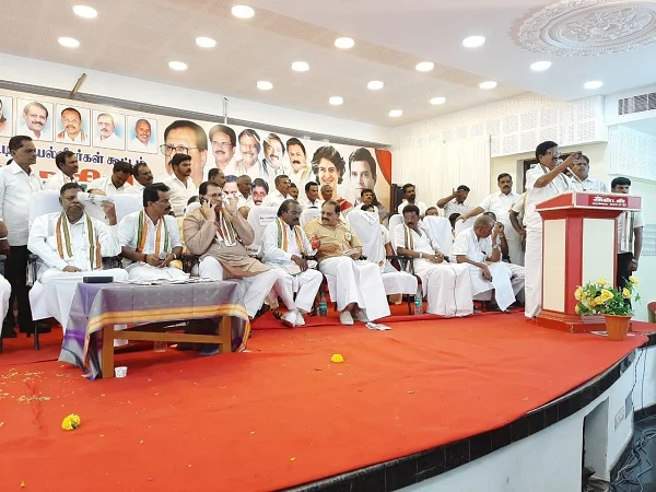 ஆவேசமாகப் பேசும் கே.எஸ்.அழகிரி