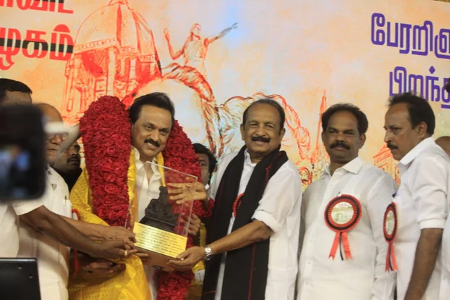 MK Stalin, Vaiko