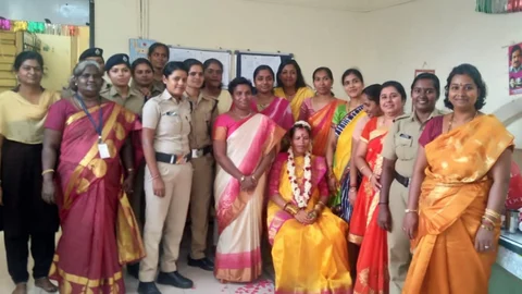 All women passenger facilitation centre team