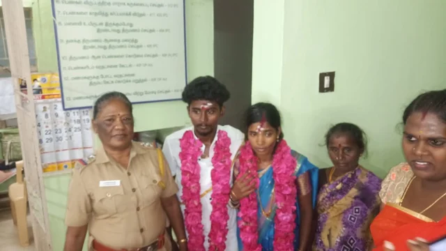 காதல் ஜோடிக்கு திருமணம்