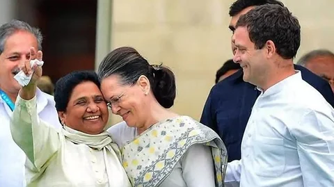 Mayawati - sonia