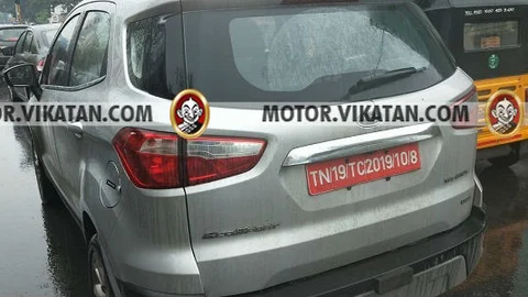 Ford Ecosport BS-6 Spy