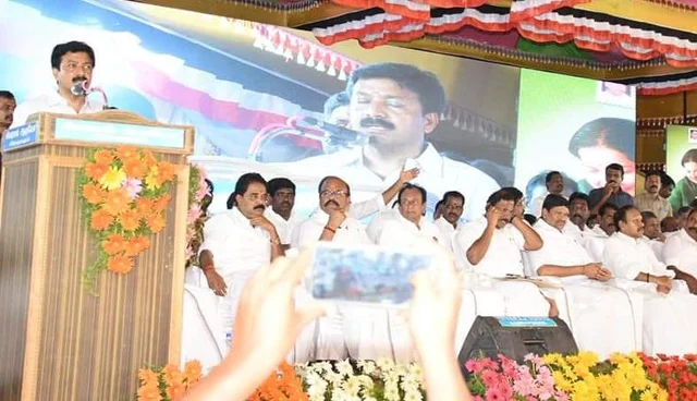 சி.வி.சண்முகம் பேச்சு