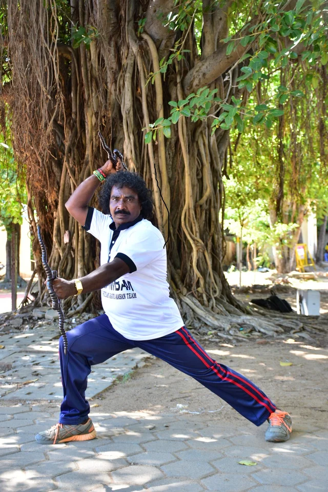'சிலம்பம்' மாஸ்டர் பாண்டியன்