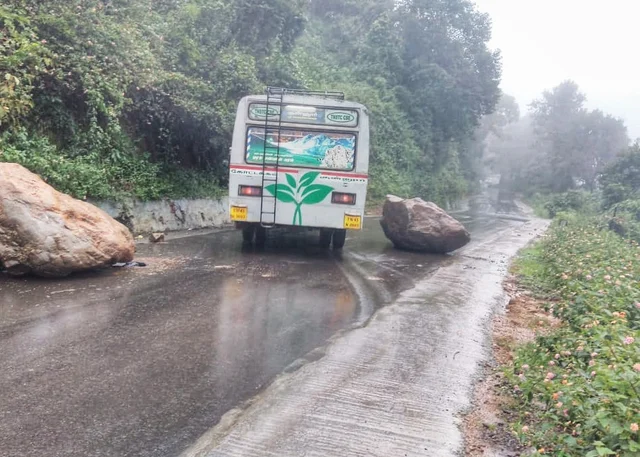Heavy rain in Nilgiris