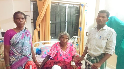 சிகிச்சையில் ராஜாம்மாள்