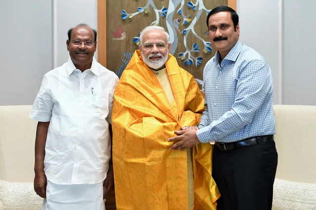 ராமதாஸ், மோடி, அன்புமணி