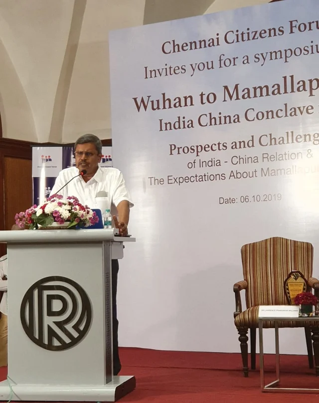 Wuhan to Mamallapuram