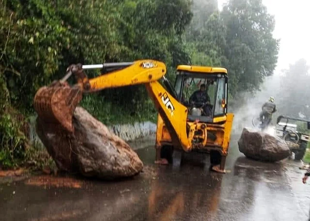 Heavy rain in Nilgiris