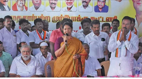 கனிமொழி பிரசாரம்