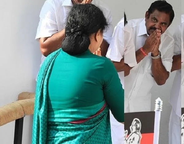 Sasikala, Edappadi