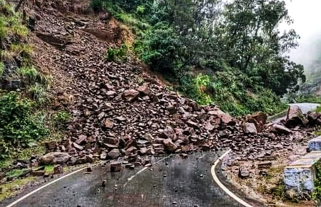 land slip