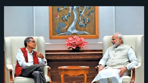 Abhijit Banerjee, Narendra Modi