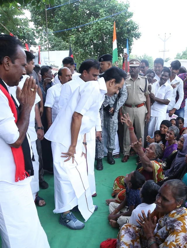 பிரசாரத்தில் ஸ்டாலின்