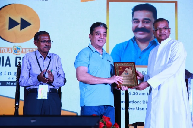 kamal hassan in a event