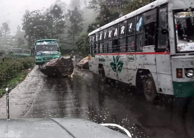 Heavy rain in Nilgiris