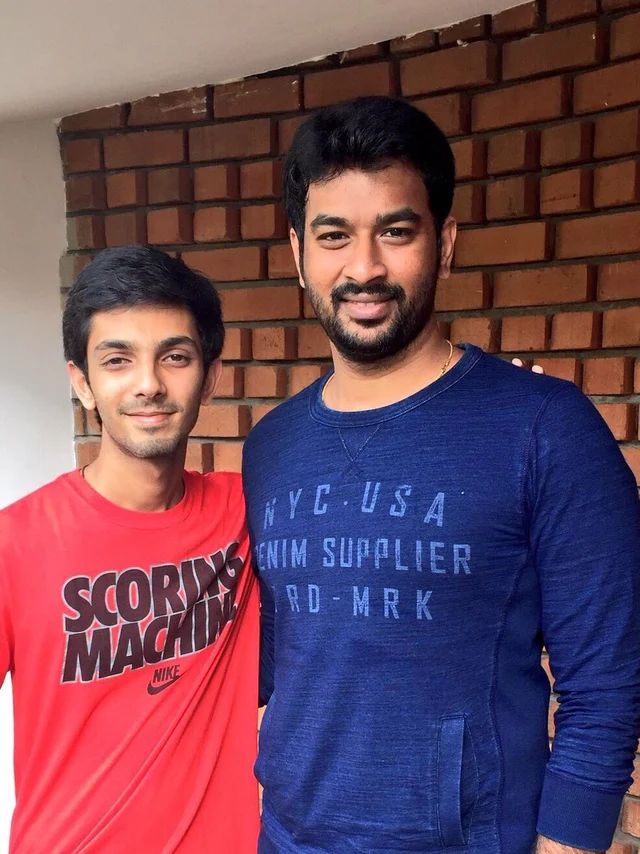 பாடலாசிரியர் விவேக், அனிருத்