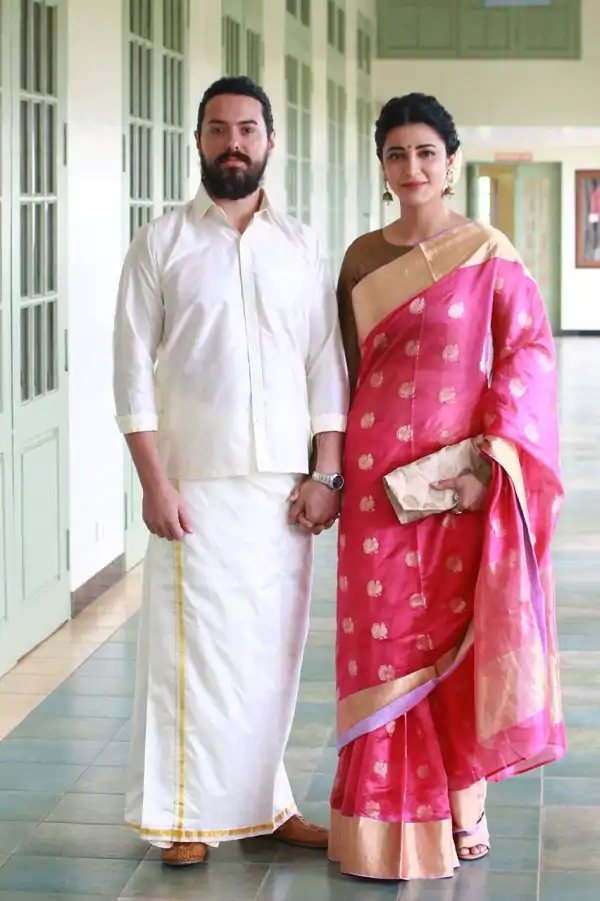 Shruthi Hasan and Michael Corsale