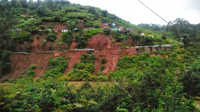 land slip