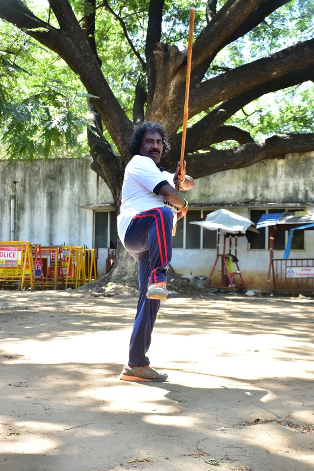 'சிலம்பம்' மாஸ்டர் பாண்டியன்