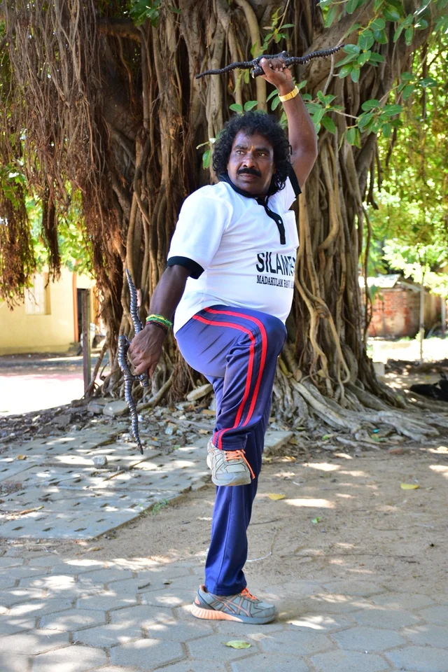 'சிலம்பம்' மாஸ்டர் பாண்டியன்