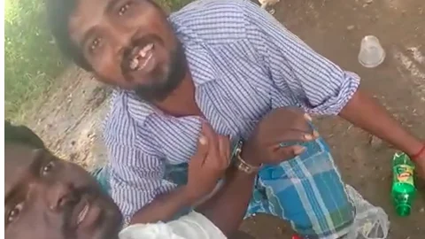 குடிபோதையில் வீடியோ வெளியிட்ட இருவர்