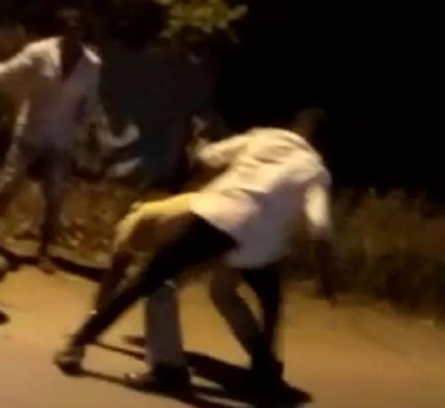 Police Attacked by Rowdies