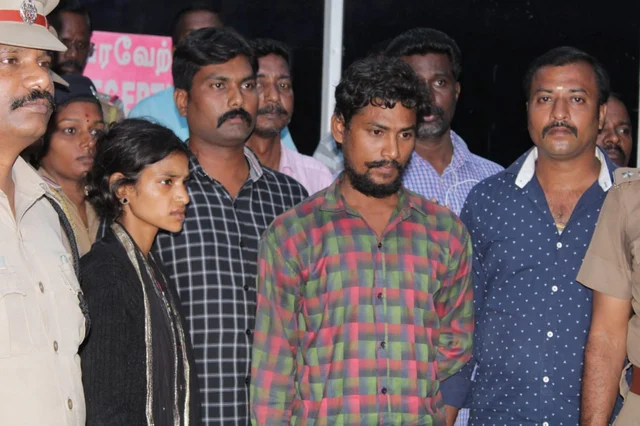 கொலை வழக்கில் கைதான கணவன், மனைவி