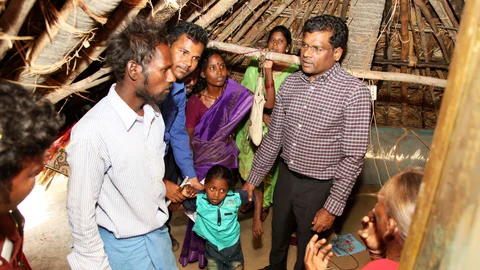 நேரடி ஆய்வில் கலெக்டர் கந்தசாமி