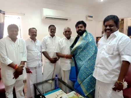 பா.ஜ.க-வில் இணைந்த ஆர்.கே.சுரேஷ்