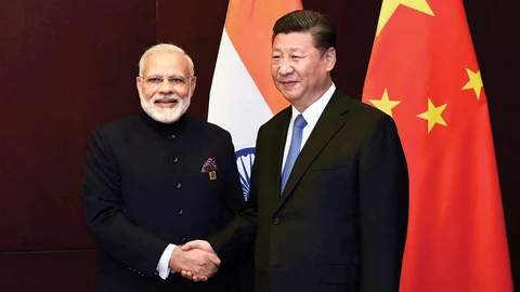 மோடி - ஜி ஜின்பிங்