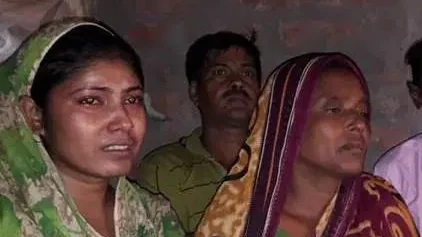 மேற்கு வங்கத் தொழிலாளியின் குடும்பம்