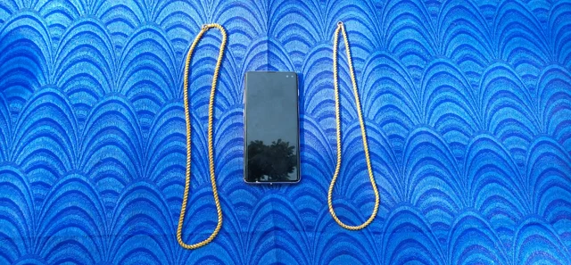 chains and cellphone