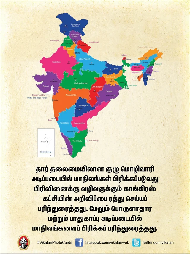மொழிவாரி மாநிலங்கள்