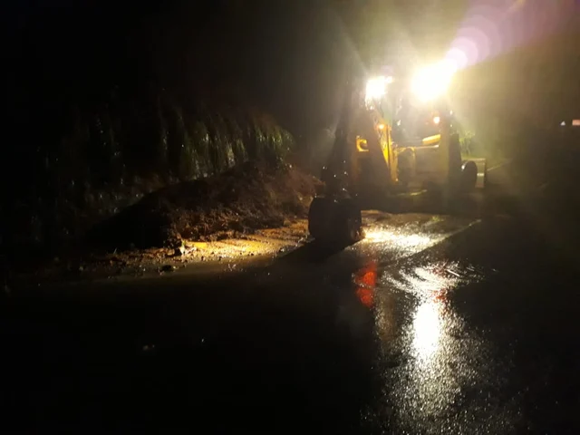 land slip