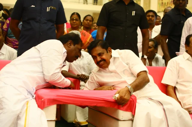முதல்வர் எடப்பாடி பழனிசாமி, ஜி.கே.மணி