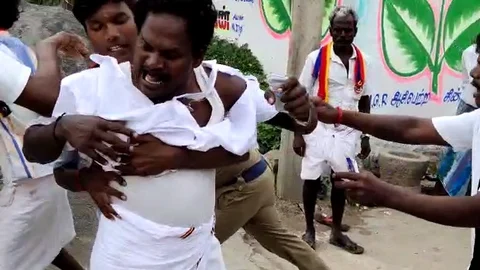 விக்கிரவாண்டி இடைத்தேர்தல் சண்டை