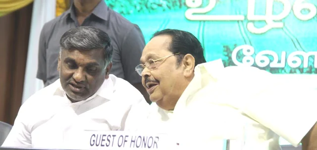 துரைமுருகன் - அமைச்சர் கே.சி.வீரமணி